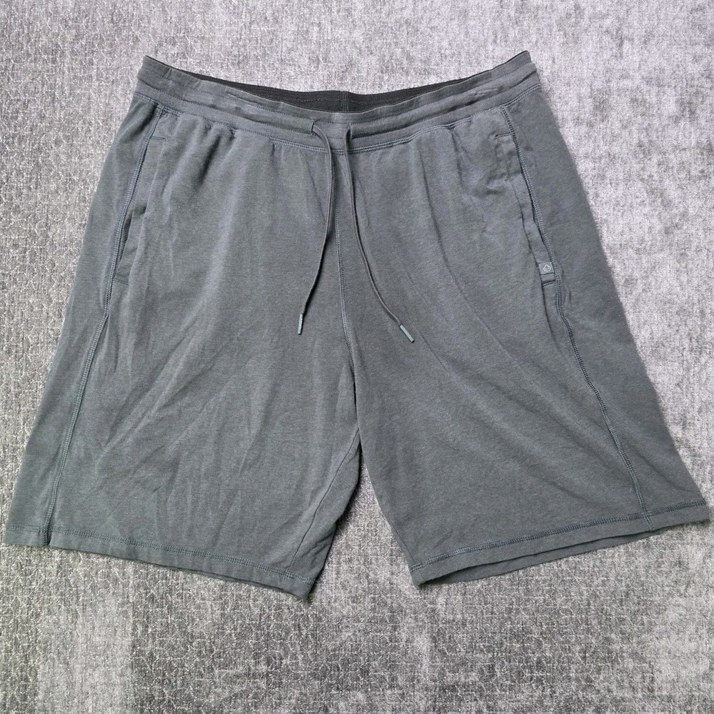 Tasc Performance Shorts Mens XL Gray 8" Inseam Athletic‎ Athleisure Bamboo Blend